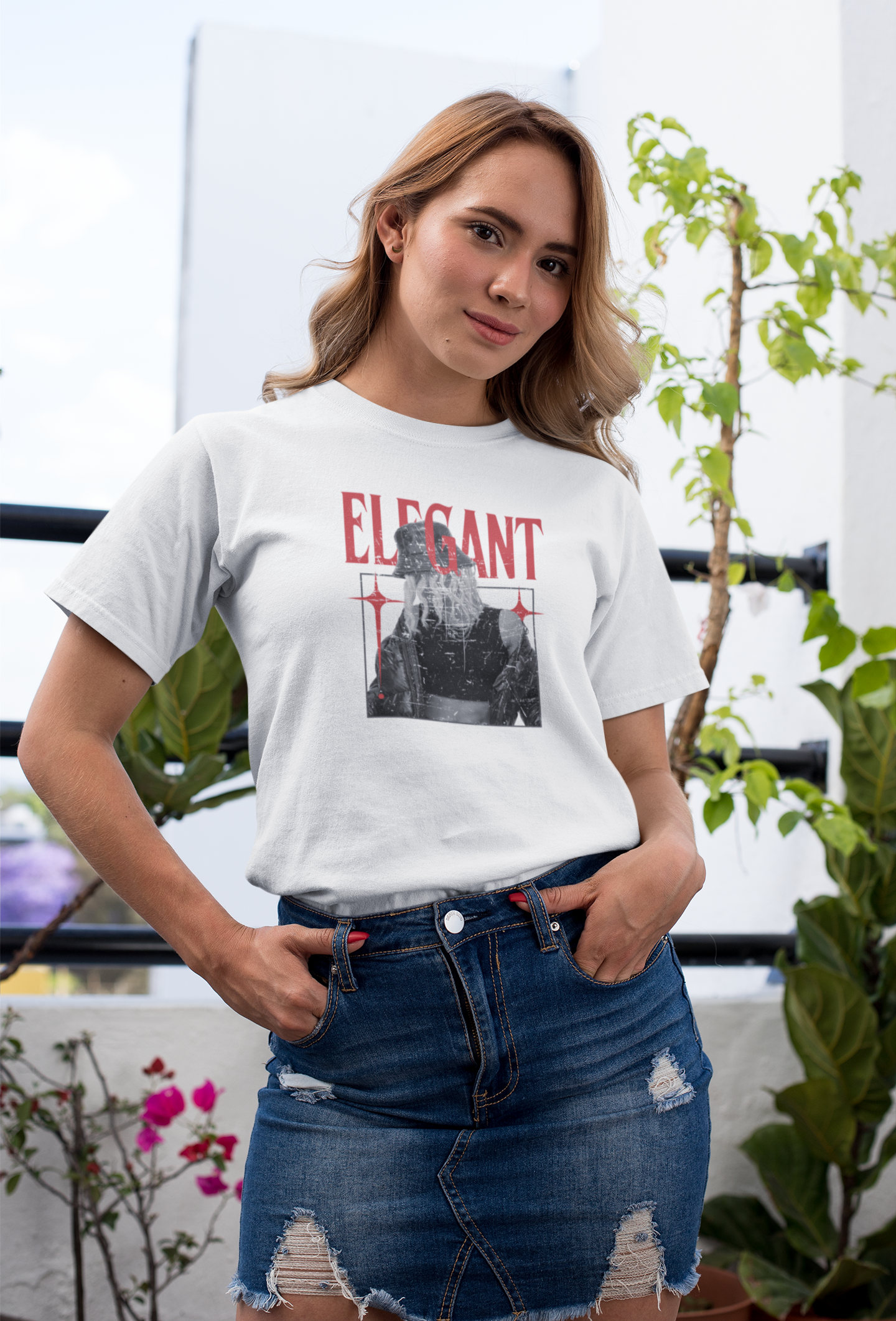 Elegant Cotton T-Shirt