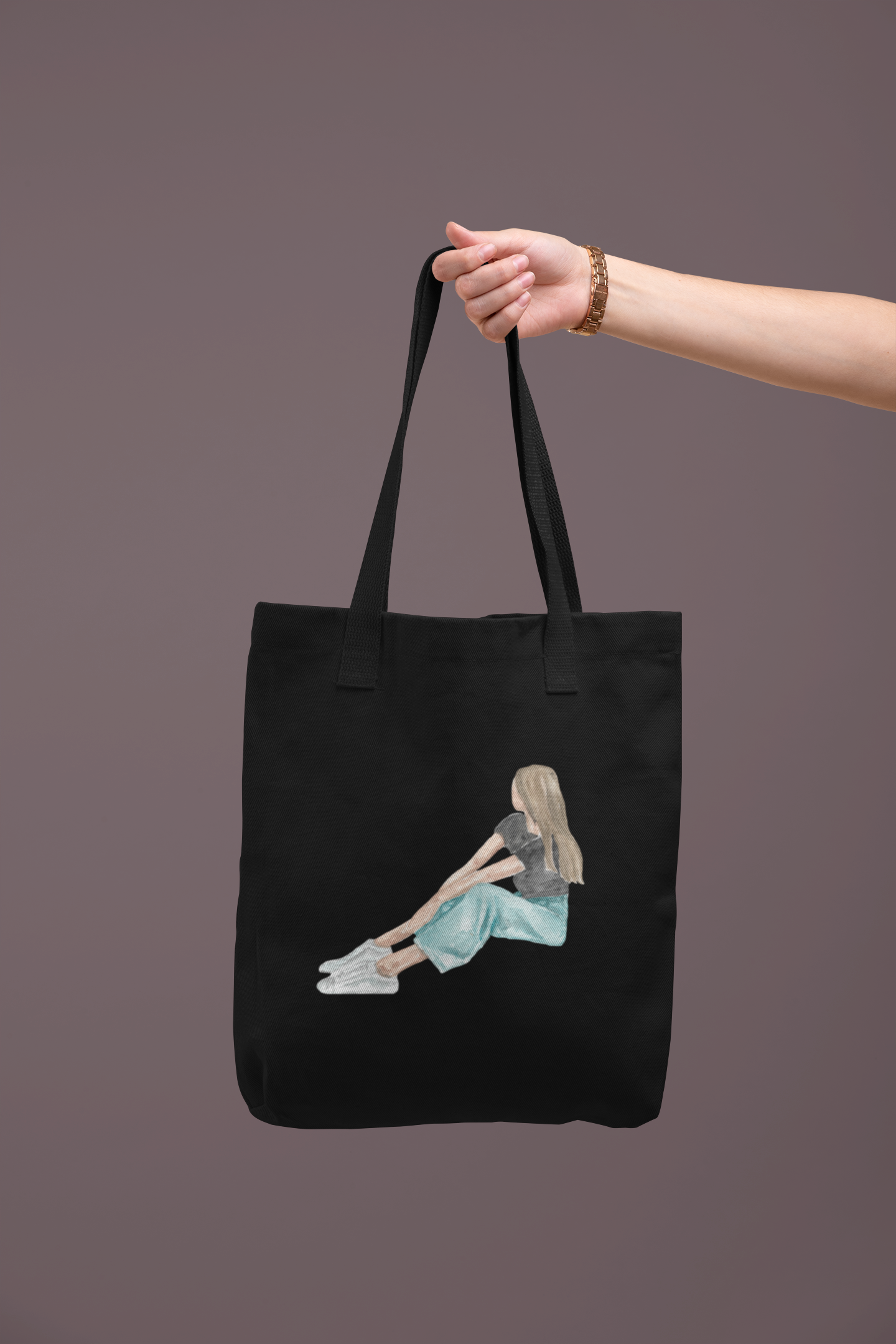 Alone, Not Lonely Zipper Tote Bag